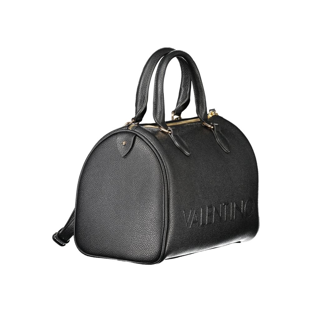Black Polyurethane Women's Bag - Image 3
