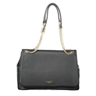 Nero Polyurethane Women Shoulder Bag