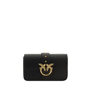 Black Calf Leather Bos Taurus Shoulder Bag
