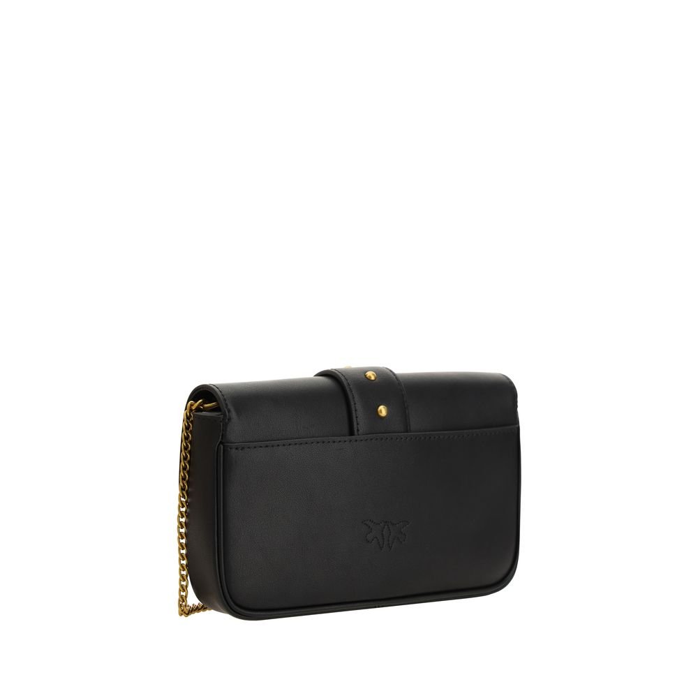 Black Calf Leather Bos Taurus Shoulder Bag - Image 3