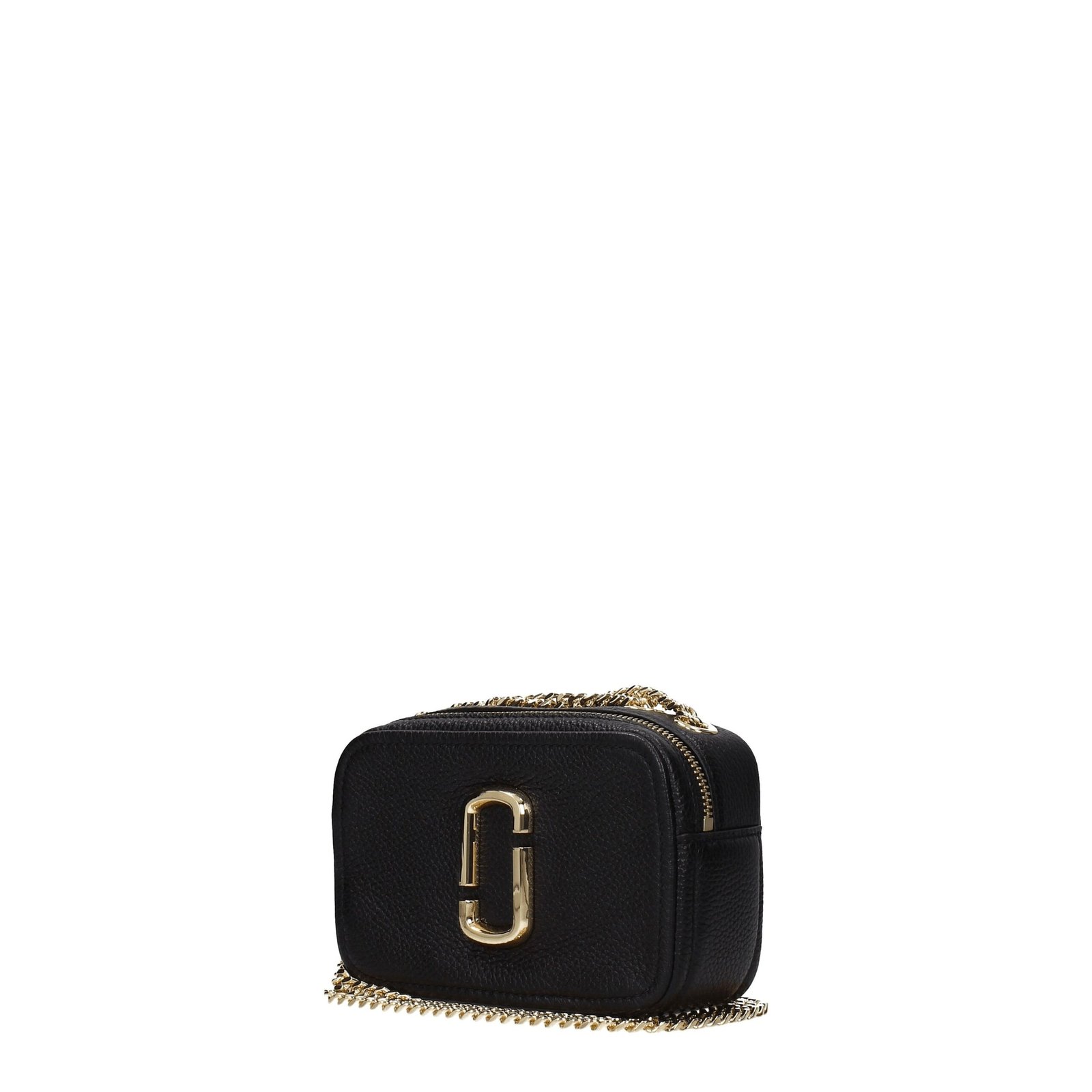 Black Leather Crossbody Bag - Image 2