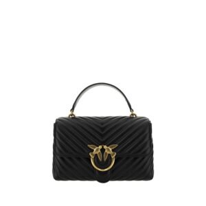 Black Calf Leather Bos Taurus Handbag