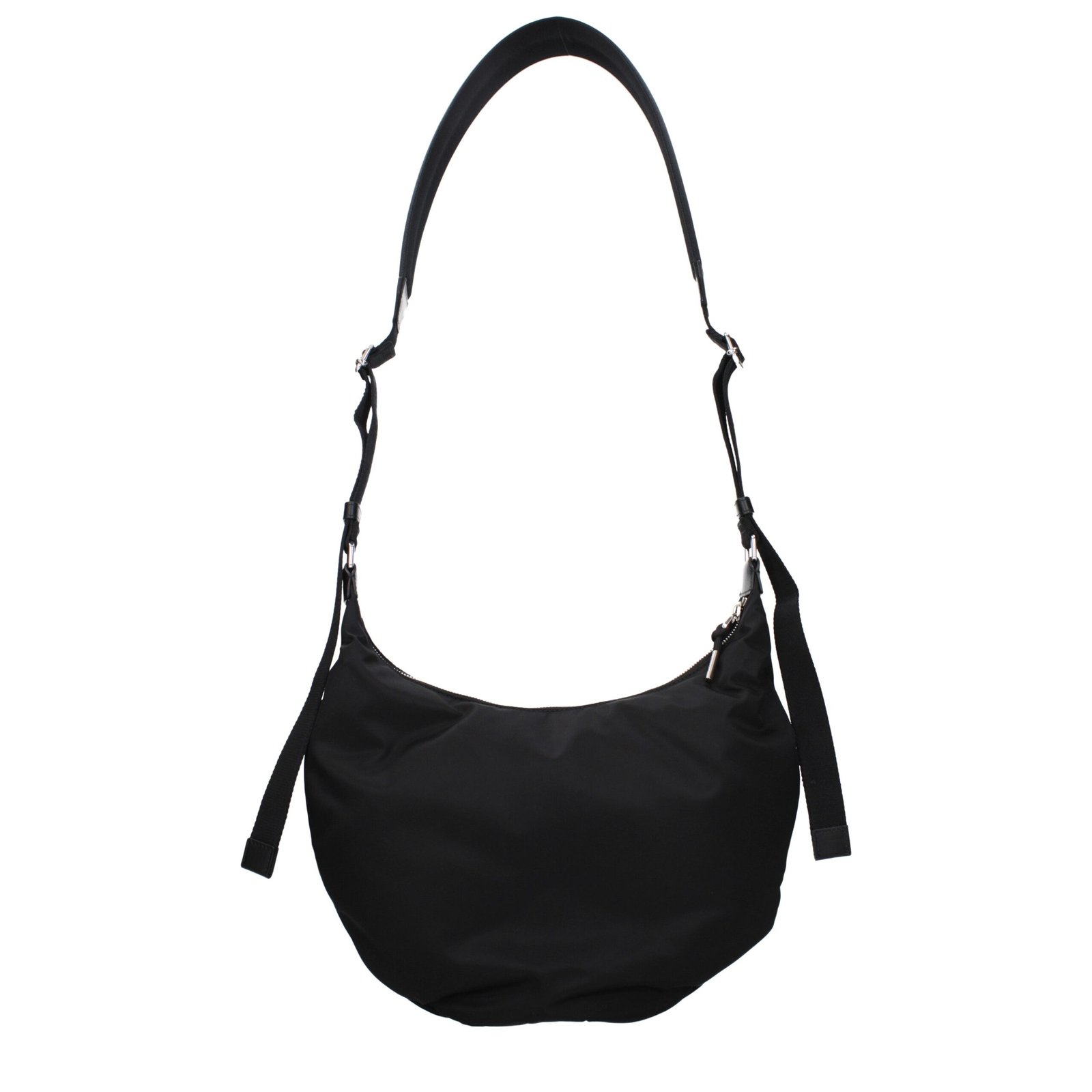 Black Nylon Crossbody Bag - Image 3