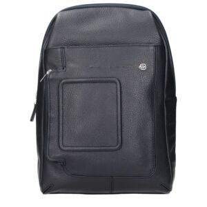 Blue Leather Crossbody Bag
