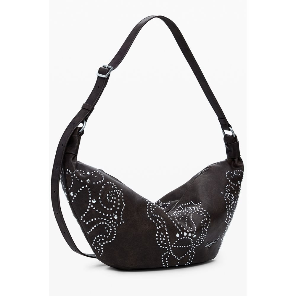 Brown Polyethylene Women Handbag - Image 2