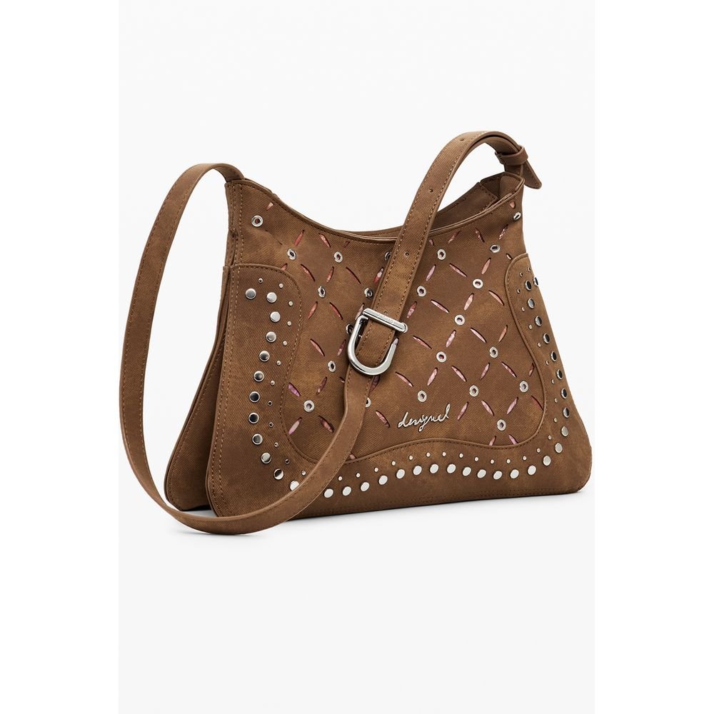 Marrone Poliuretano Women Backpack - Image 2