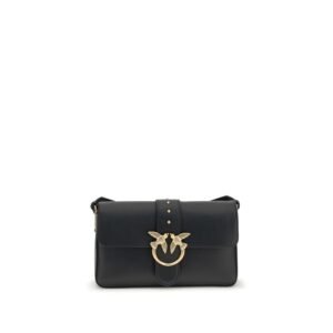 Black Leather Shoulder Bag