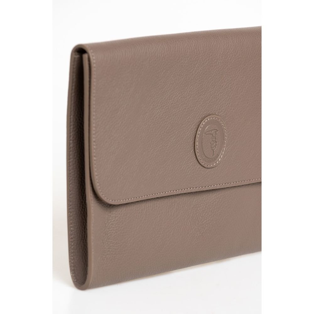 Brown Polyester Men Clutch - Image 3
