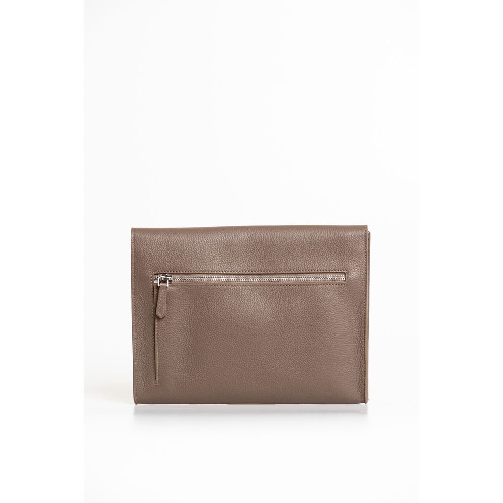 Brown Polyester Men Clutch - Image 4