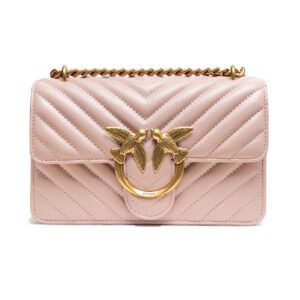 Powder Pink Love One Mini Shoulder Bag