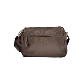 Marrone Polyester Women Handbag