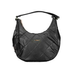 Black PVC Women Handbag