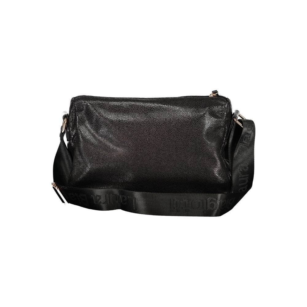 Black Polyester Women's Handbag - Image 2