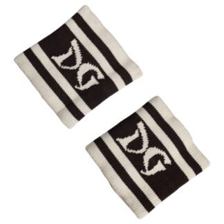 Black White DG Logo Cotton 1 Pair  Wristband