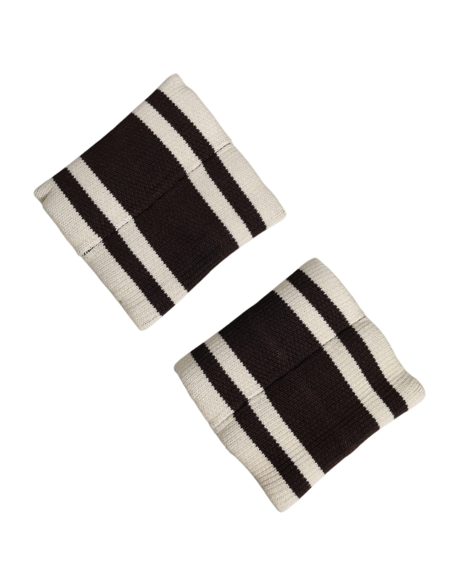Black White DG Logo Cotton 1 Pair Wristband - Image 3