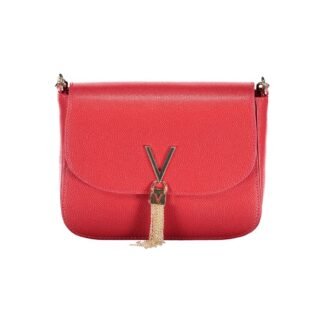 Rosso Polyurethane Women's Bag With Removable Shoulder Strap