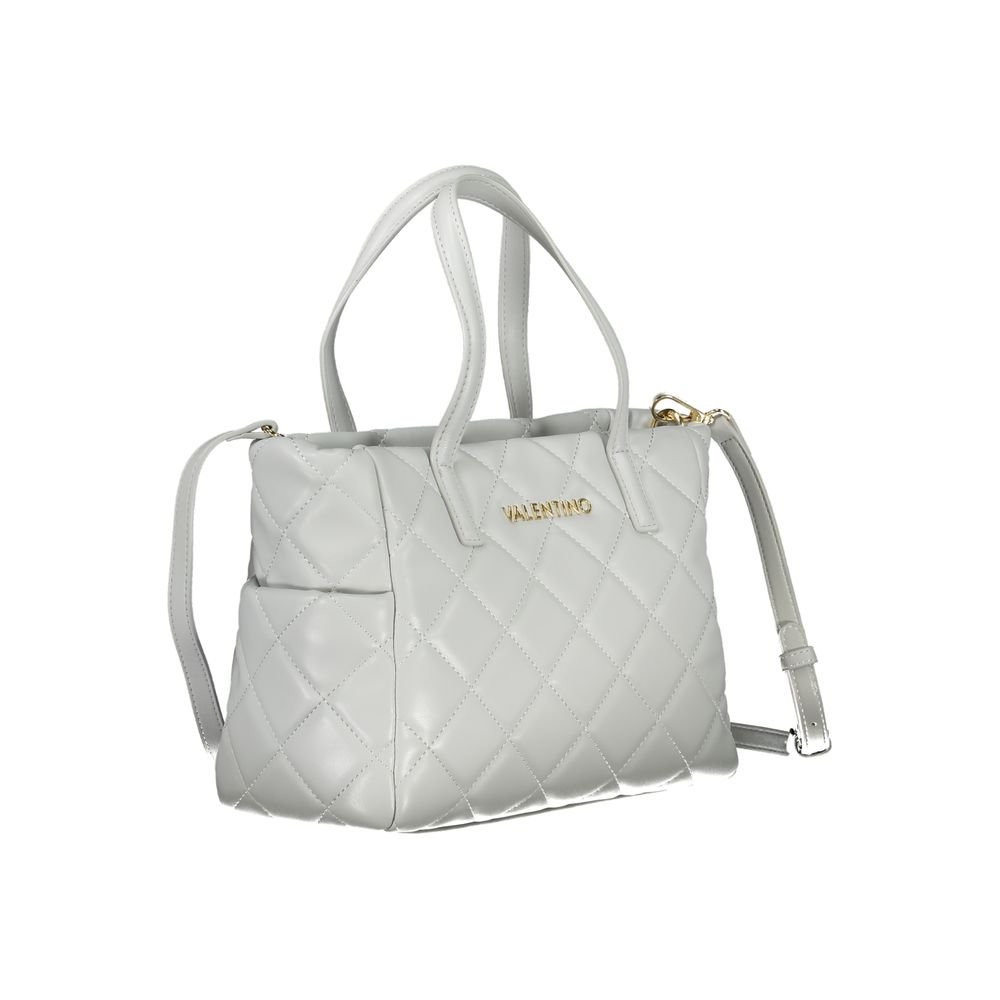 Gray Polyurethane Women's Bag - Image 3