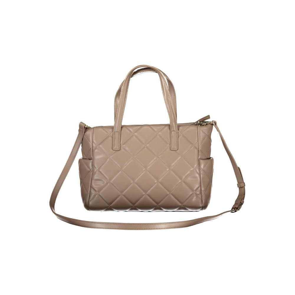 Brown Polyurethane Women's Bag - Image 2