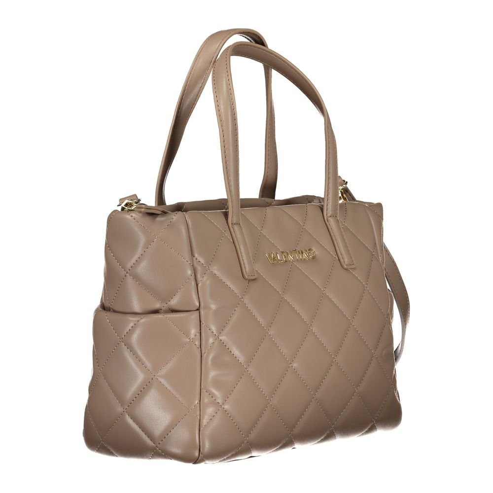 Brown Polyurethane Women's Bag - Image 3
