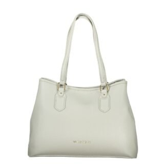 Gray Polyurethane Women's Bag