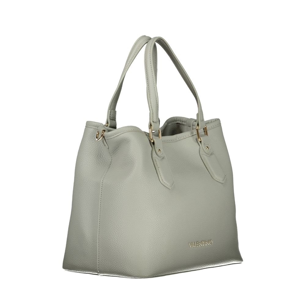 Gray Polyurethane Women's Bag - Image 3