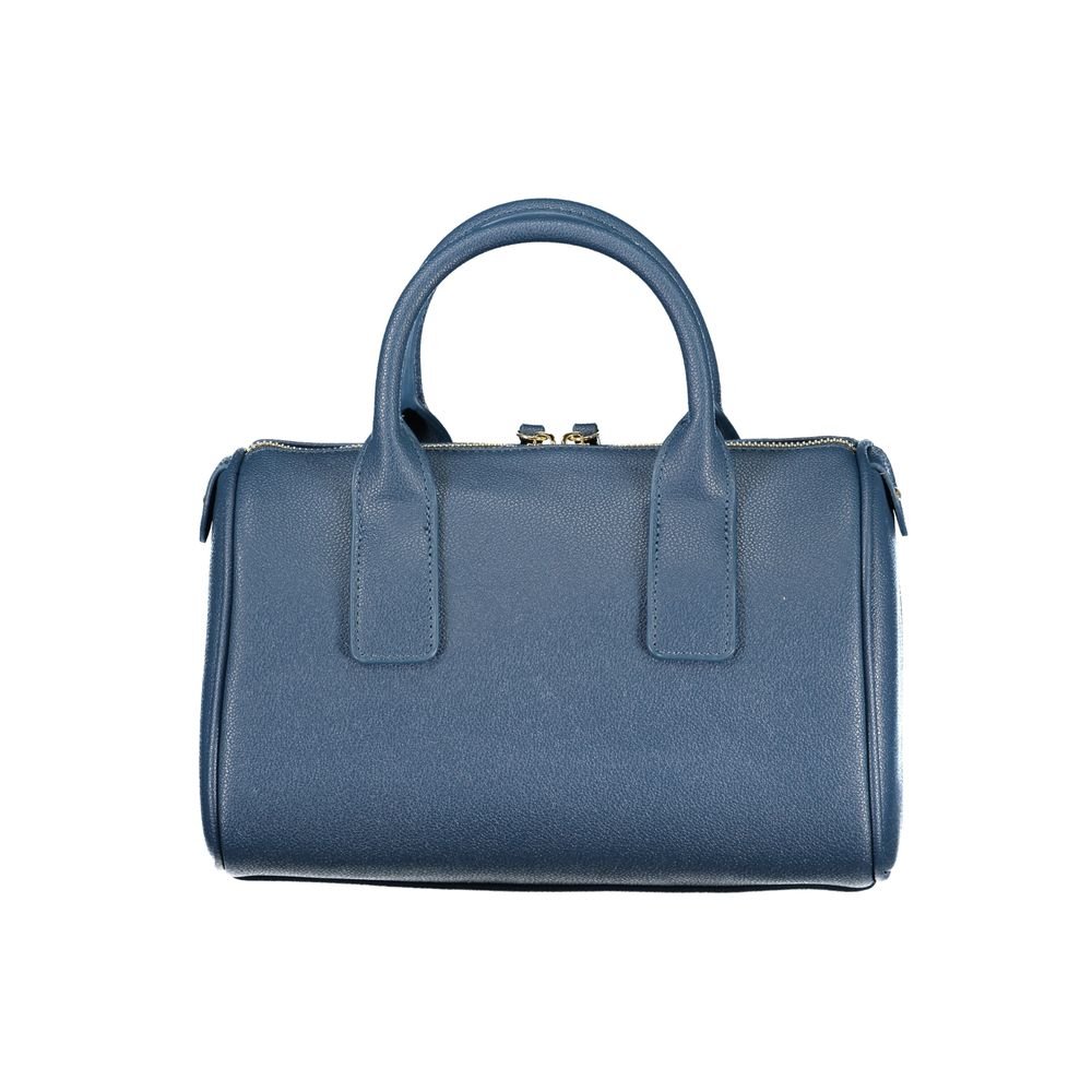 Blue Polyurethane Women's Bag - Image 2