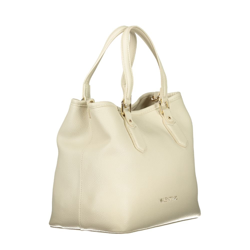 Beige Polyurethane Women's Bag - Image 3