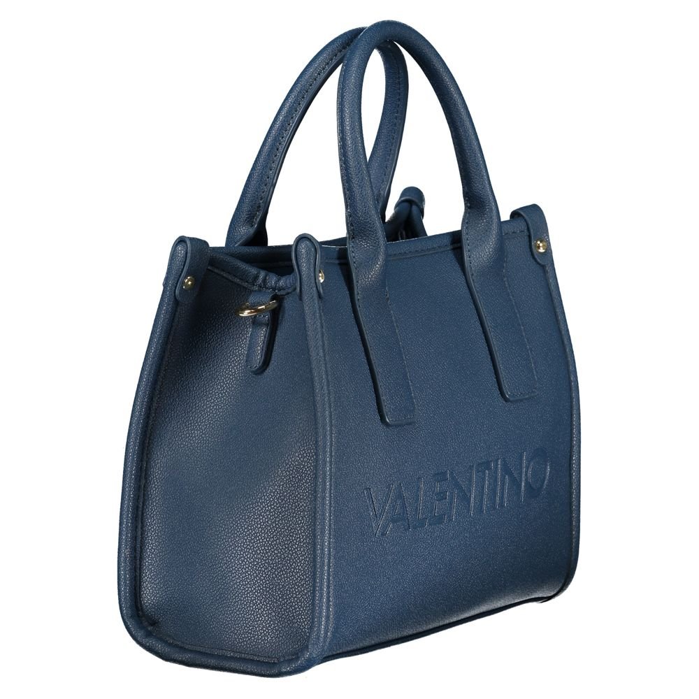 Blue Polyurethane Women's Bag - Image 3