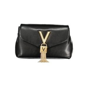 Nero Polyurethane Woman Shoulder Bag