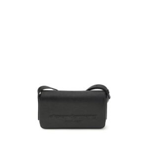 Black Calf Leather Bos Taurus Shoulder Bag