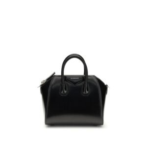 Black Calf Leather Bos Taurus Handbag
