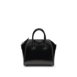 Black Calf Leather Bos Taurus Handbag