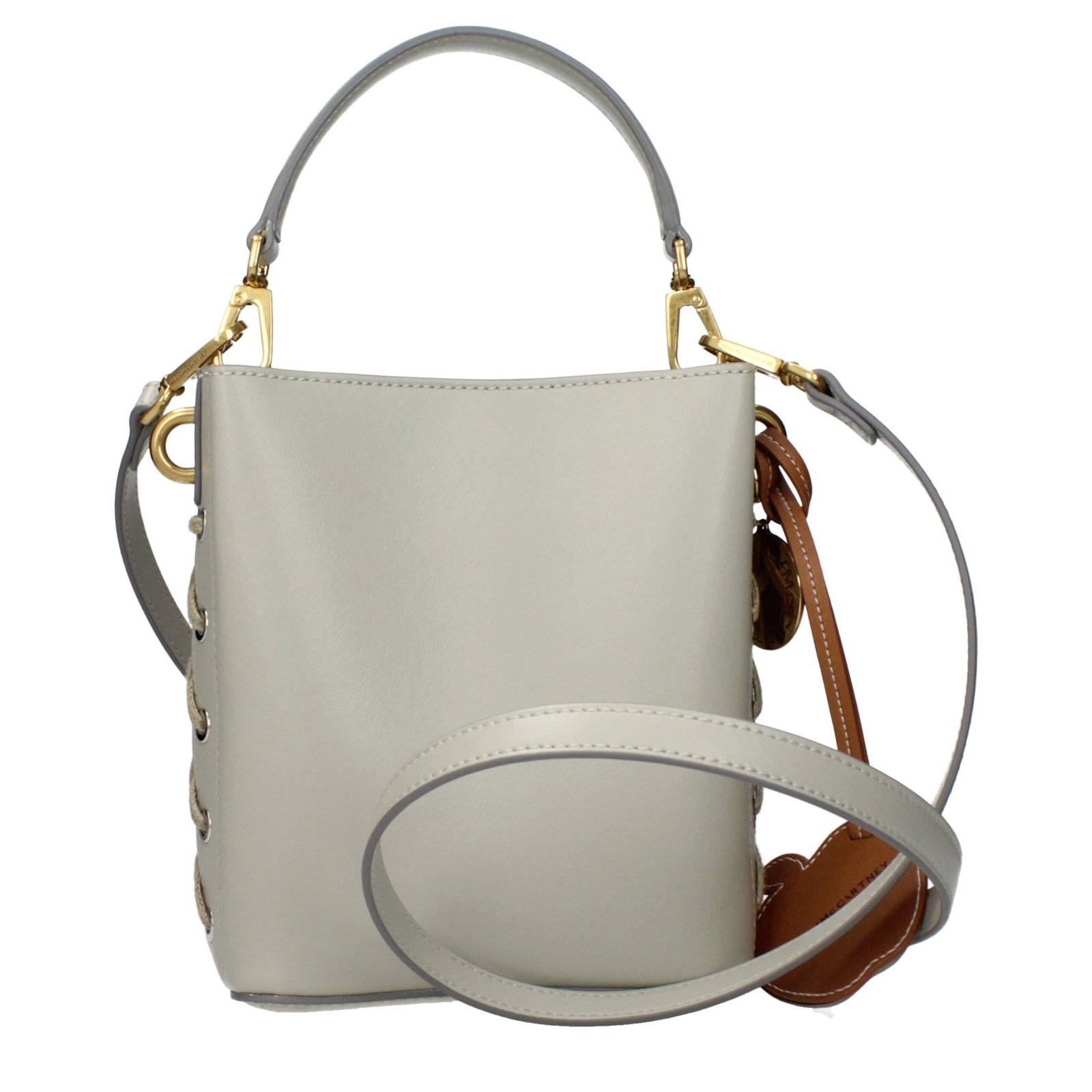 Gray Leather Handbag - Image 3