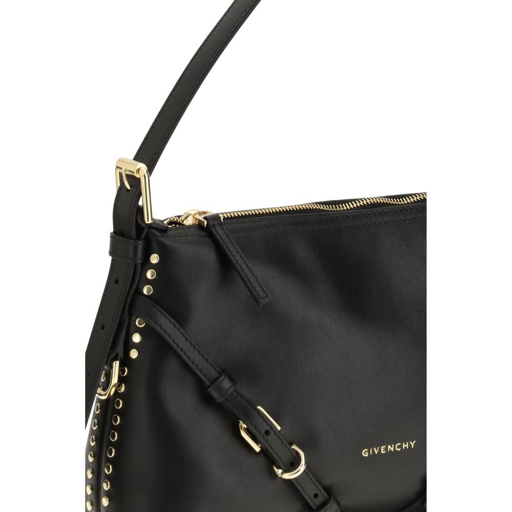 Black Calf Leather Bos Taurus Shoulder Bag - Image 4