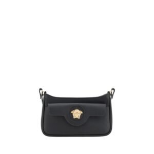 Black Calf Leather Bos Taurus Shoulder Bag