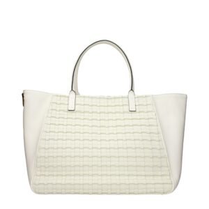 Beige Leather Handbag