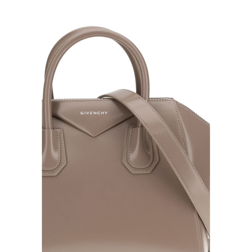 Gray Calf Leather Bos Taurus Handbag - Image 4