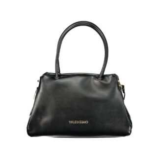 Black Polyurethane Women's Bag