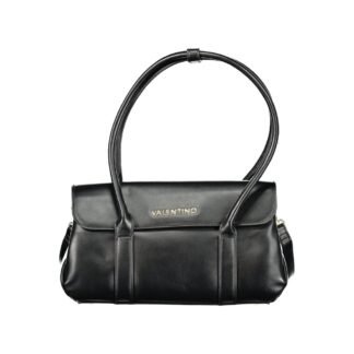 Black Polyurethane Women's Bag