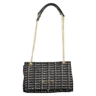 Black Polyester Womens Bag