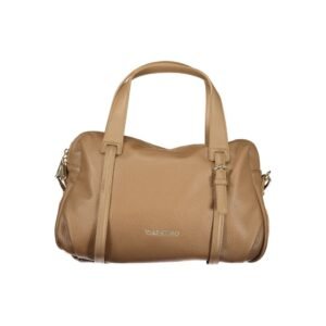 Brown Polyurethane Women's Bag
