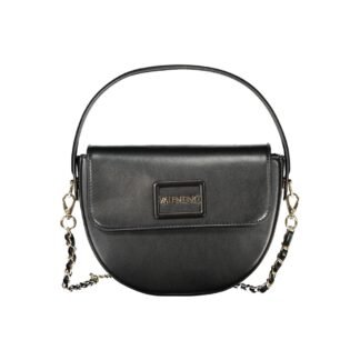 Black Polyurethane Women's Bag
