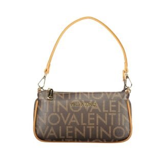 Brown Polyurethane Womens Bag