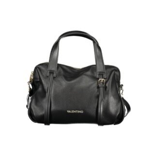 Black Polyurethane Women's Bag